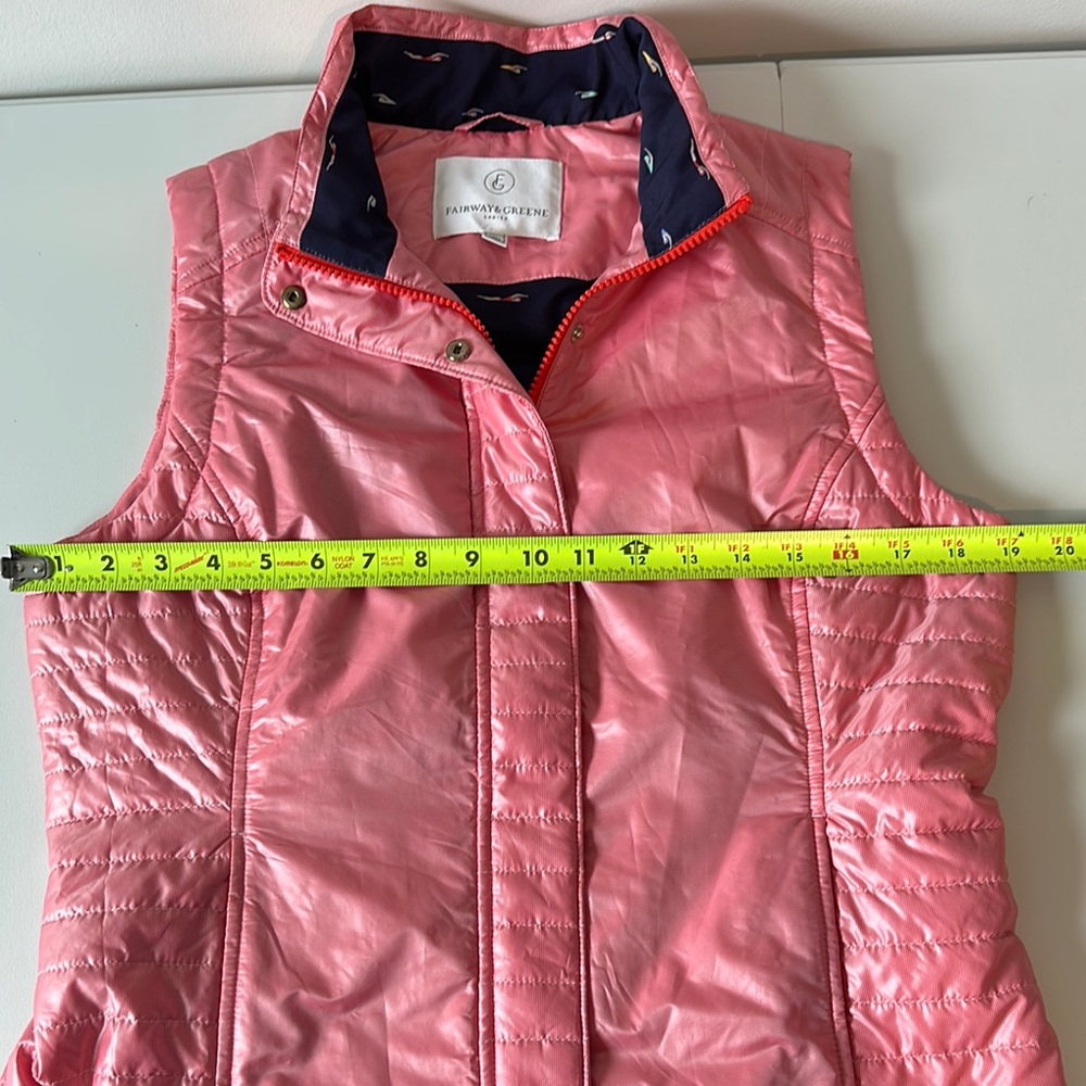 Fairway & Greene Pink Women's Golf Athleisure Vest - Picture 5 of 6